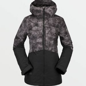 Volcom Women's Strayer Insulated Jacket - ACID BLACK